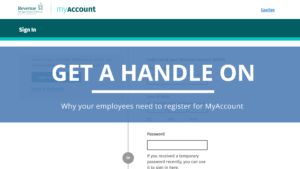 Get a handle on using MyAccount